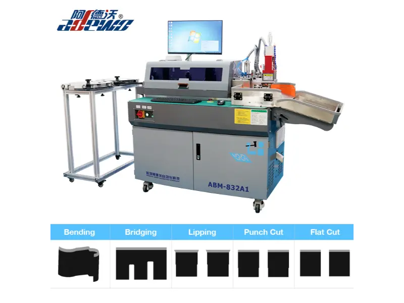 ABM-832 A1 เครื่องดัดโค้งอัตโนมัติสำหรับการตัดไดคัท