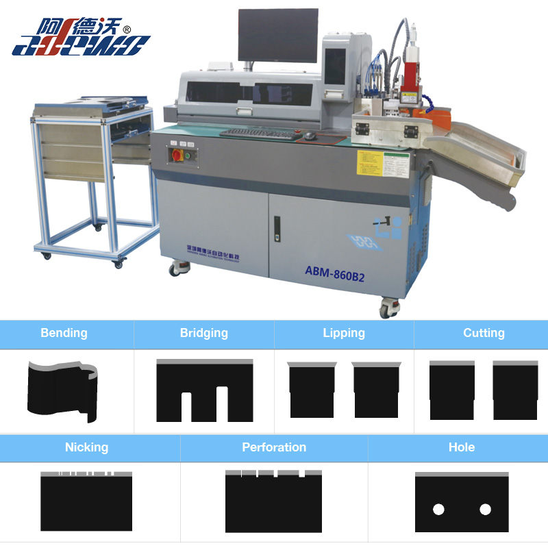 อลูมิเนียม Die ตัดแม่พิมพ์ Auto Bender พร้อม Nicking